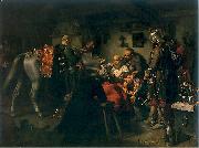 Louis Leopold  Boilly The Death of Czarniecki Spain oil painting artist